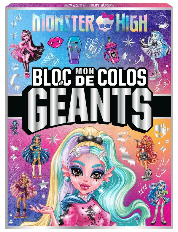 MONSTER HIGH - MON BLOC DE COLOS GEANTS