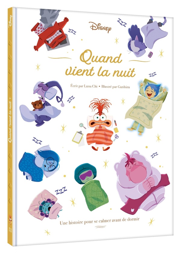 VICE-VERSA 2 - QUAND VIENT LA NUIT - UNE HISTOIRE POUR SE CALMER AVANT DE DORMIR - DISNEY PIXAR