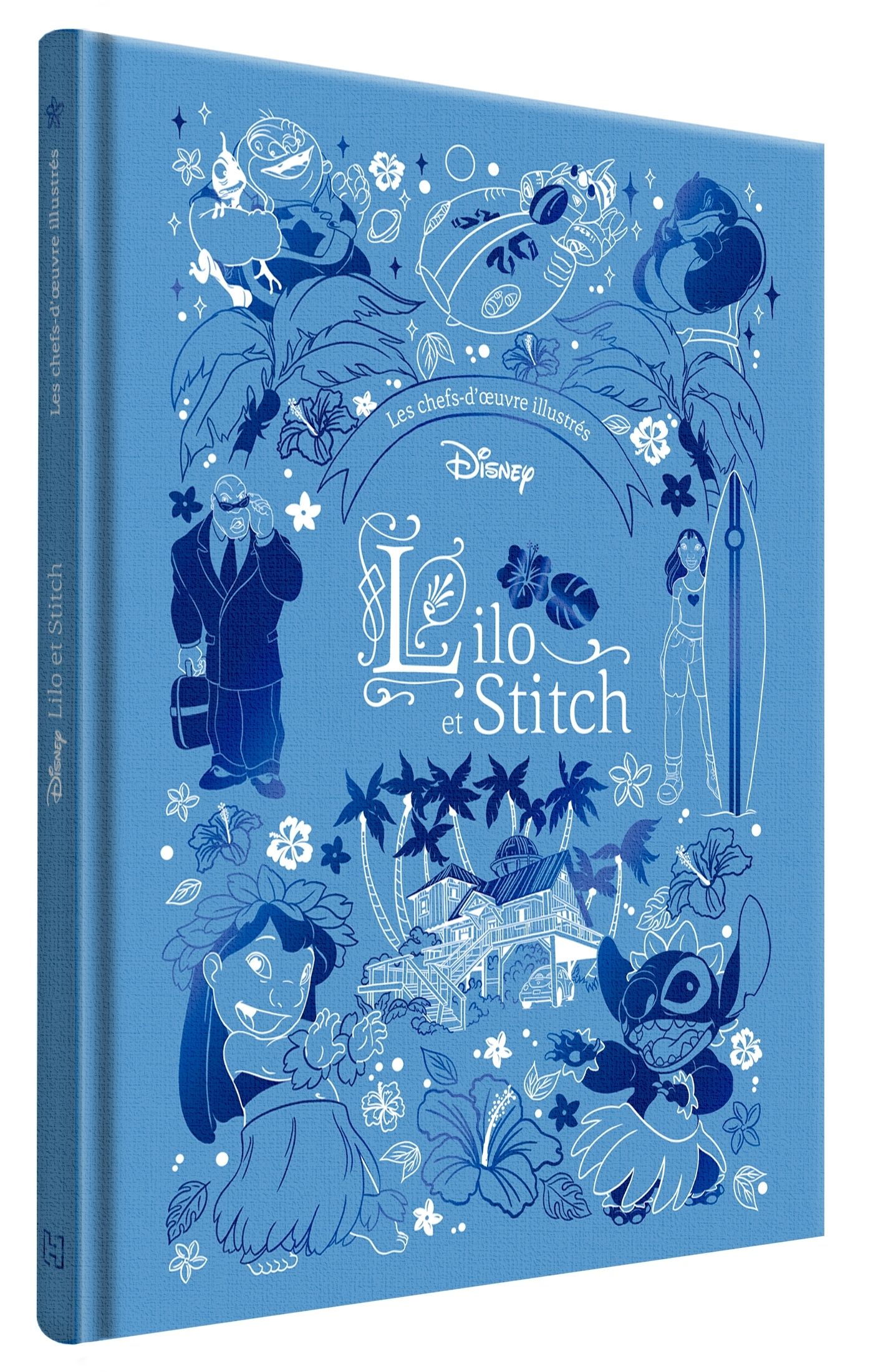 LILO ET STITCH - LES CHEFS-D'OEUVRE ILLUSTRES - DISNEY