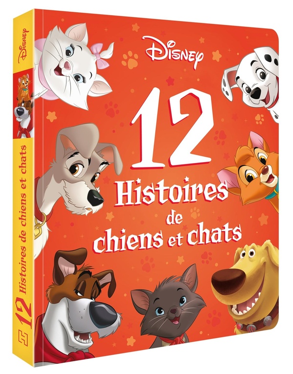 DISNEY - 12 HISTOIRES DE CHIENS ET CHATS