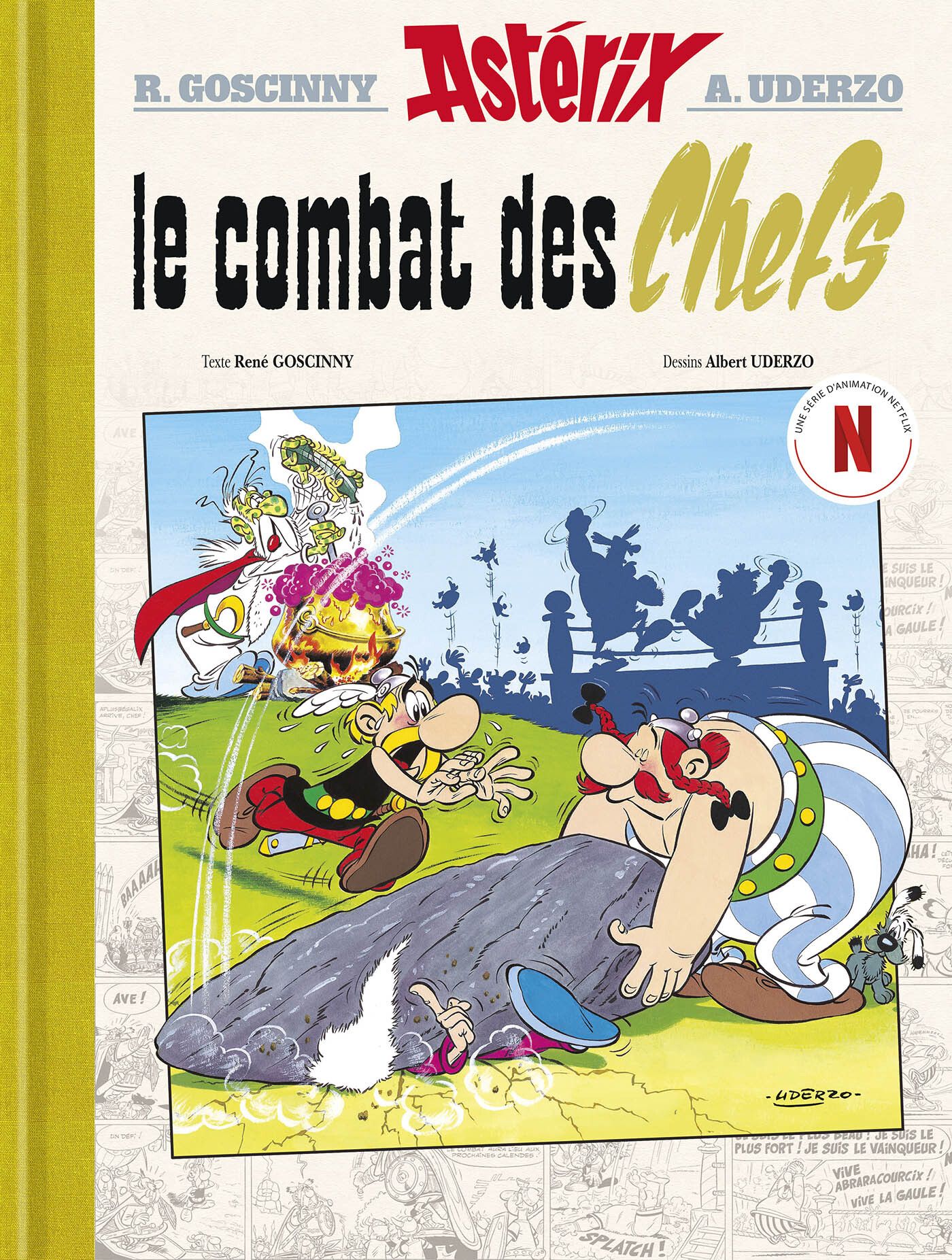 ASTERIX - LE COMBAT DES CHEFS N 7 - EDITION LUXE SERIE NETFLIX