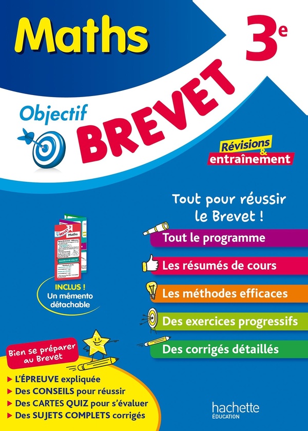 OBJECTIF BREVET - MATHS 3E