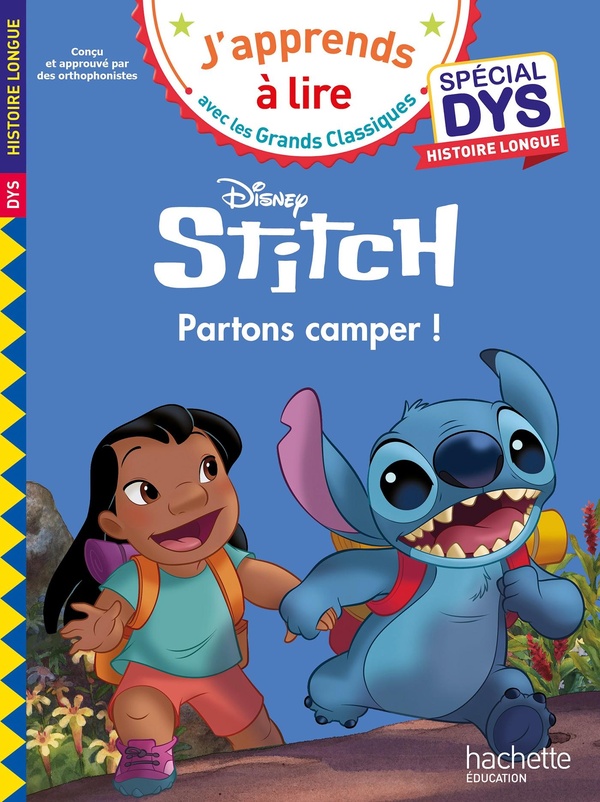 DISNEY - STITCH - PARTONS CAMPER ! SPECIAL DYS - HISTOIRE LONGUE