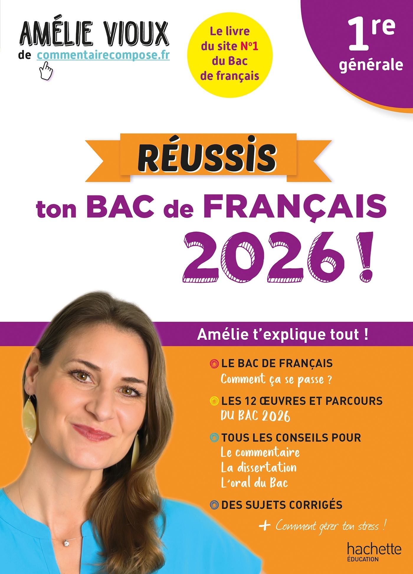 REUSSIS TON BAC DE FRANCAIS 2026 AVEC AMELIE VIOUX 1RE GENERALE