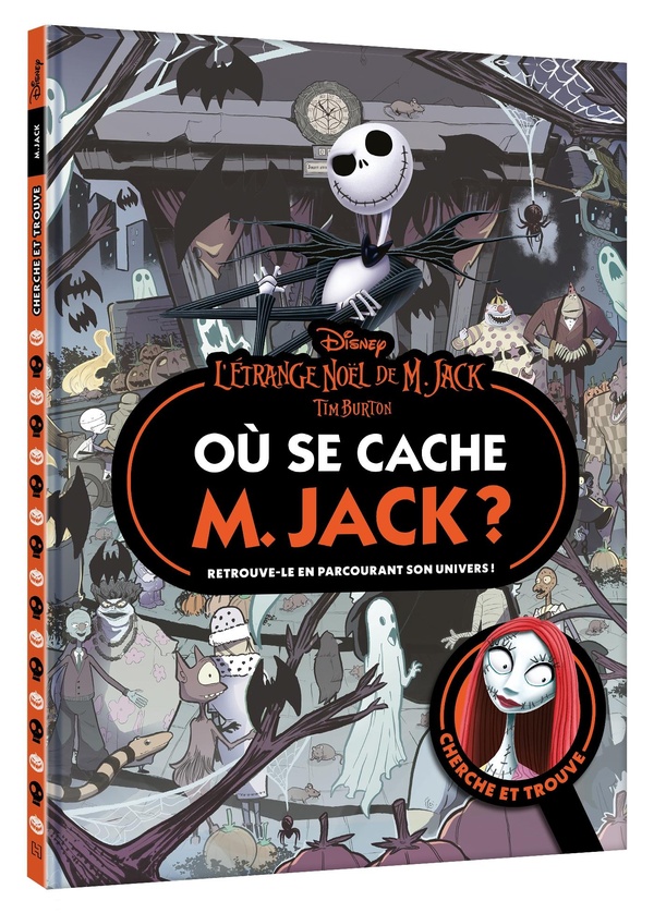L'ETRANGE NOEL DE M. JACK - CHERCHE ET TROUVE - OU SE CACHE M. JACK ? - DISNEY