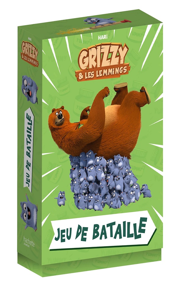 GRIZZY - BOITE DE CARTES - JEU DE BATAILLE