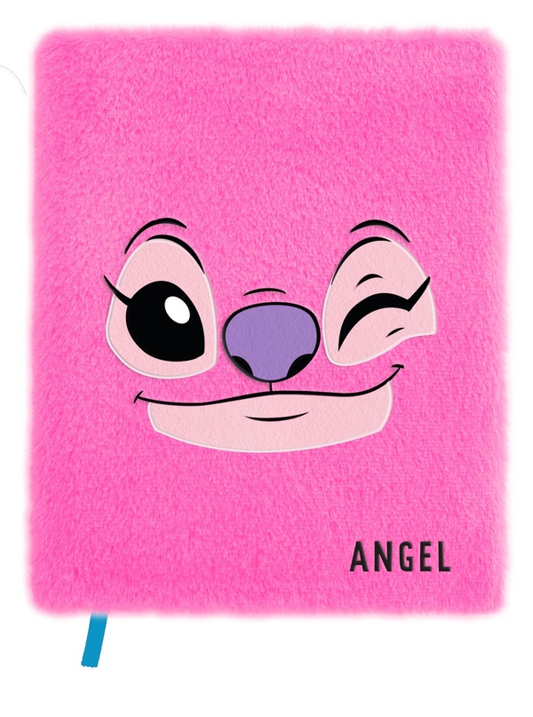 STITCH - LE CARNET FOURRURE - ANGEL - DISNEY