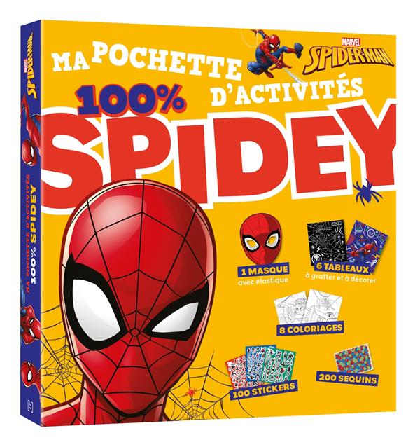 SPIDER-MAN - MA POCHETTE D'ACTIVITES 100 % SPIDEY - MARVEL - 100% SPIDEY
