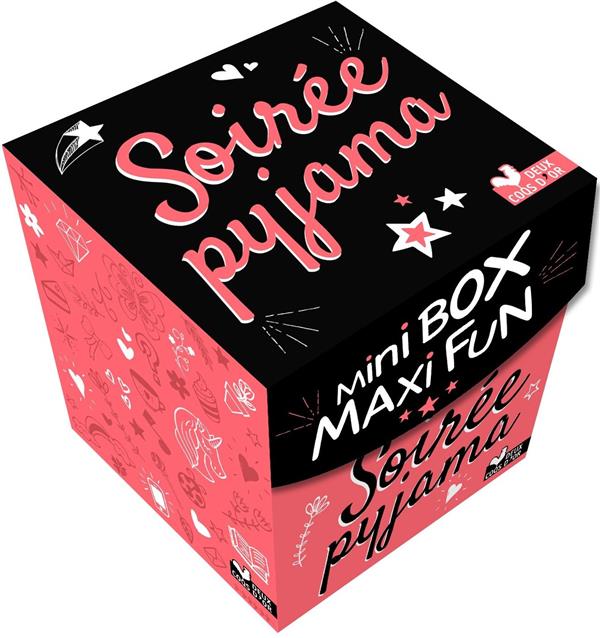 MINI BOX MAXI FUN SOIREE PYJAMA - BOITE AVEC CARTES