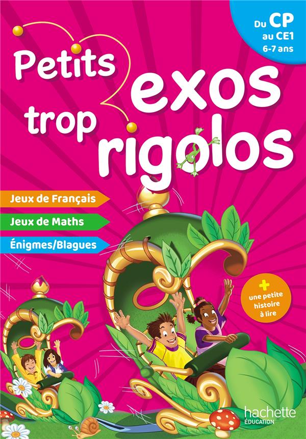 PETITS EXOS TROP RIGOLOS - DU CP AU CE1 - CAHIER DE VACANCES 2024