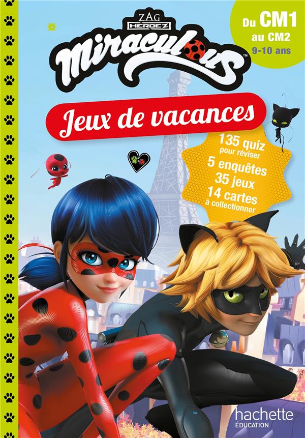 MIRACULOUS - JEUX DE VACANCES 2024 - DU CM1 AU CM2