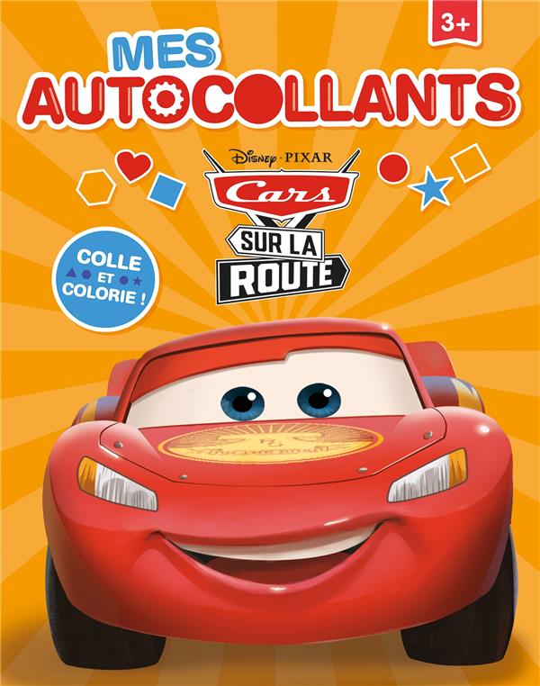 CARS - MES AUTOCOLLANTS - CARS SUR LA ROUTE - DISNEY PIXAR