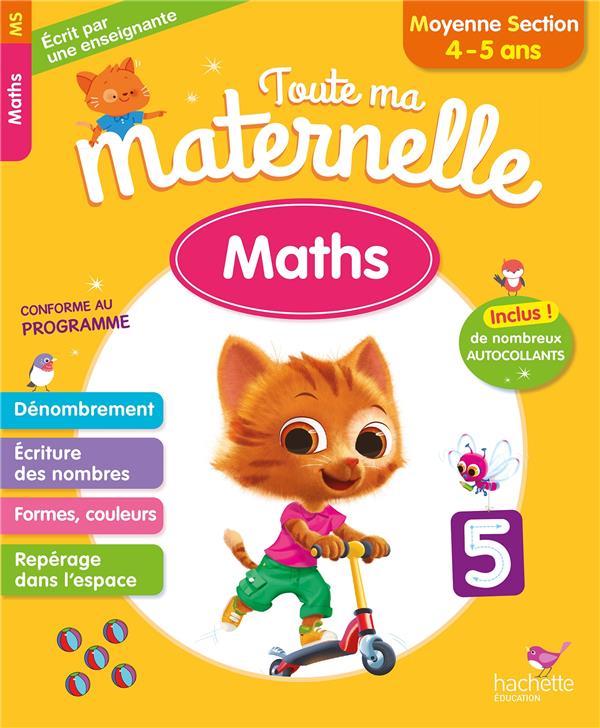 TOUTE MA MATERNELLE - MATHS MOYENNE SECTION (4-5 ANS)