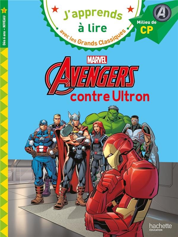 DISNEY - MARVEL - AVENGERS CONTRE ULTRON, CP NIVEAU 2