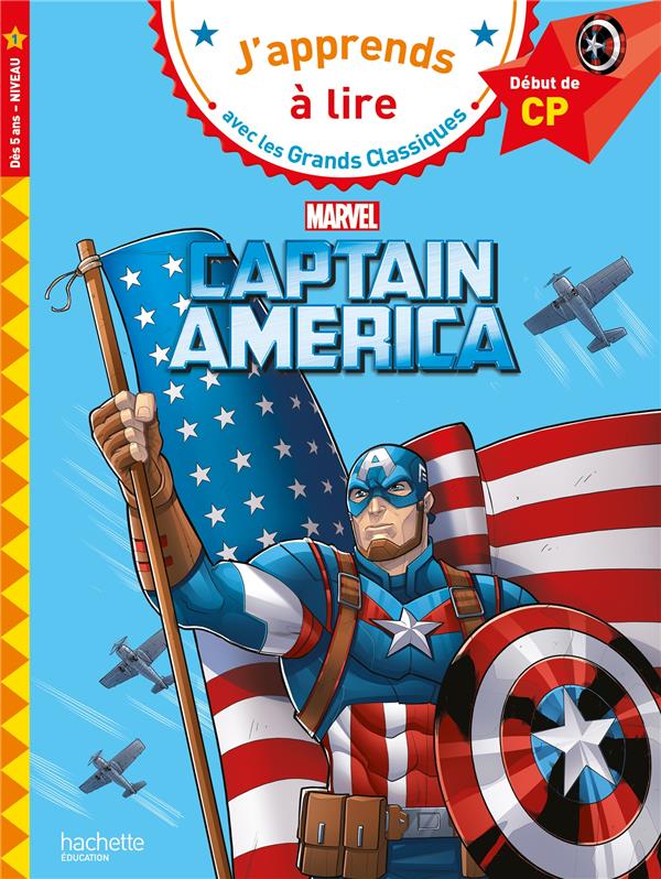 DISNEY - MARVEL - CAPTAIN AMERICA, CP NIVEAU 1