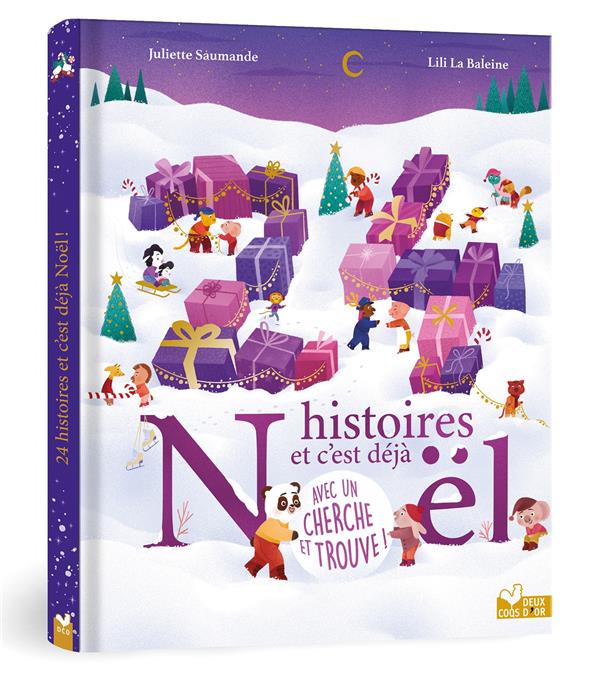 24 HISTOIRES ET C'EST DEJA NOEL ! AVEC 1 CHERCHE ET TROUVE