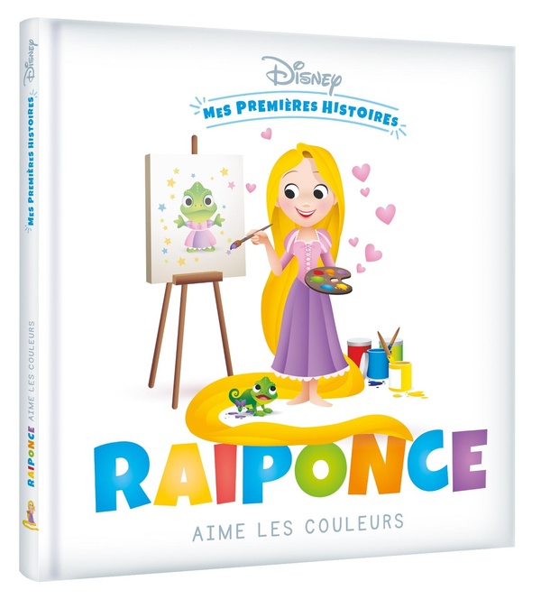 DISNEY - MES PREMIERES HISTOIRES - RAIPONCE AIME LES COULEURS