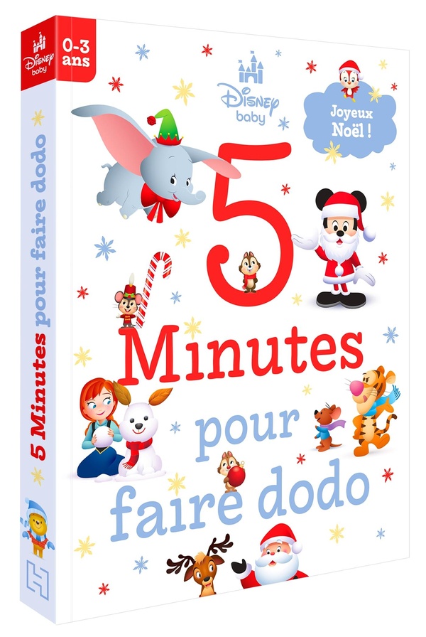 DISNEY BABY - 5 MINUTES POUR FAIRE DODO (0-3 ANS) - NOEL