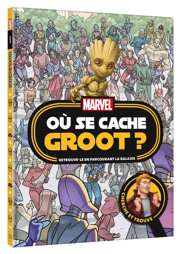 MARVEL - OU SE CACHE GROOT ? - CHERCHE ET TROUVE