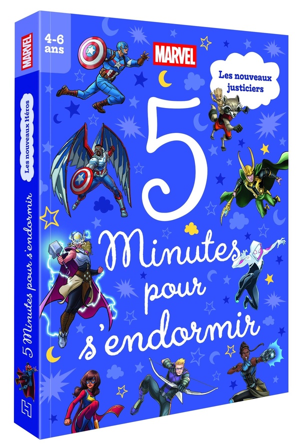 MARVEL - 5 MINUTES POUR S'ENDORMIR - LES NOUVEAUX JUSTICIERS