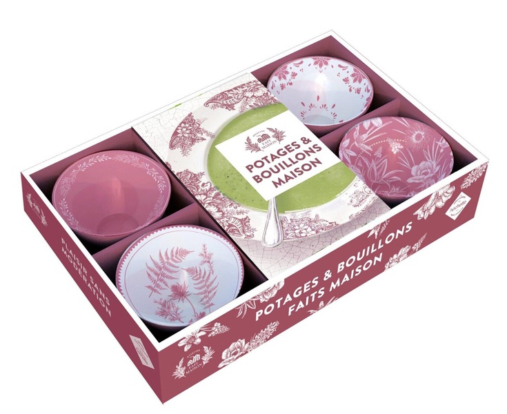 COFFRET POTAGES & BOUILLONS MAISON (ROSE ANCIEN)