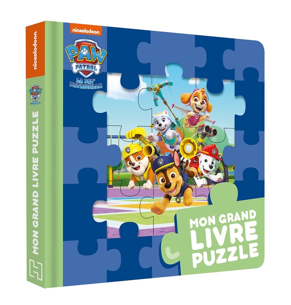 LA PAT' PATROUILLE - MON GRAND LIVRE PUZZLE (ED. 2024)