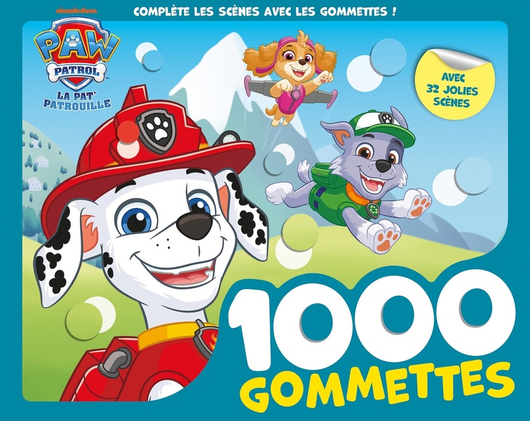 LA PAT' PATROUILLE - 1000 GOMMETTES