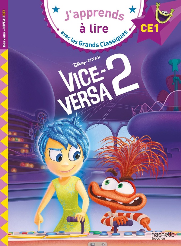 DISNEY - PIXAR - VICE-VERSA 2, CE1