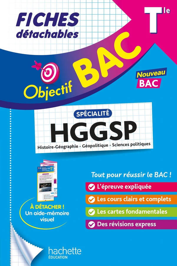 OBJECTIF BAC FICHES - SPECIALITE HGGSP TLE