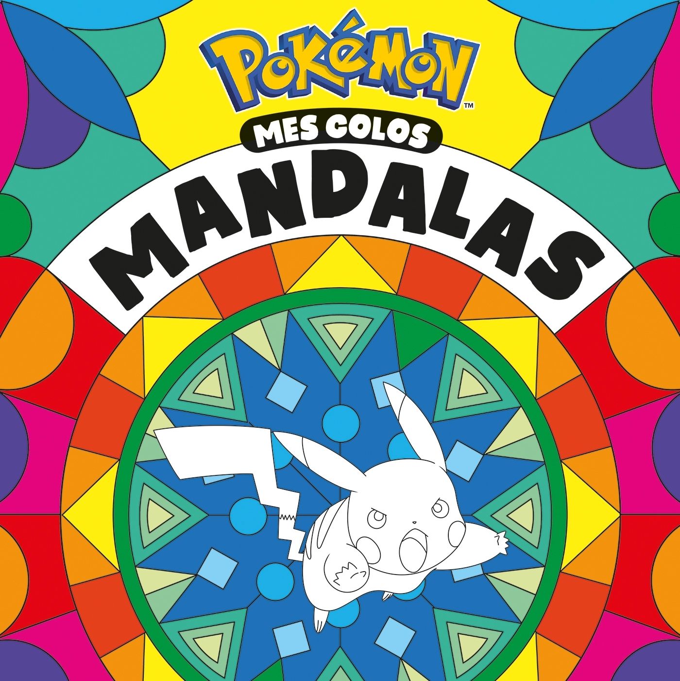 POKEMON - MES COLOS MANDALAS - LIVRE DE COLORIAGES MANDALAS