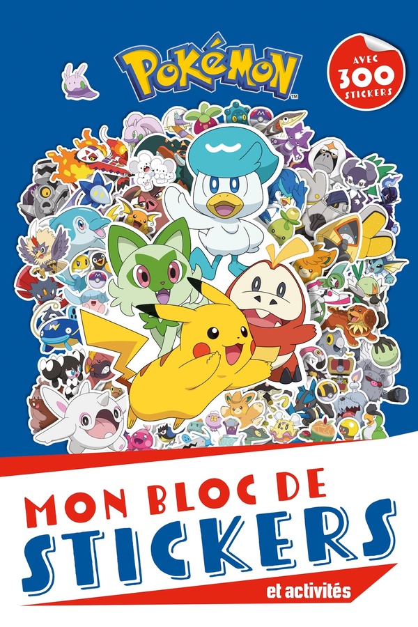 POKEMON - BLOC DE STICKERS ET ACTIVITES PALDEA