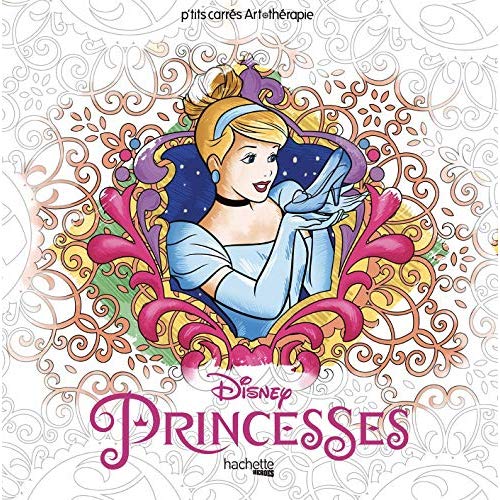 CARRES ART-THERAPIE PRINCESSES DISNEY