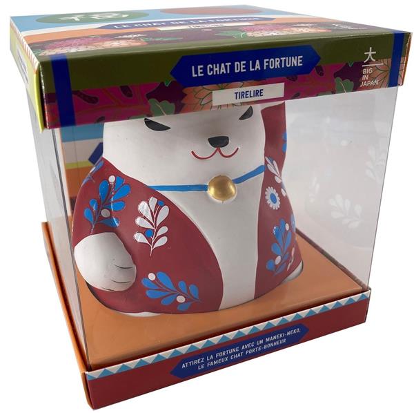 COFFRET LE CHAT DE LA FORTUNE : TIRELIRE