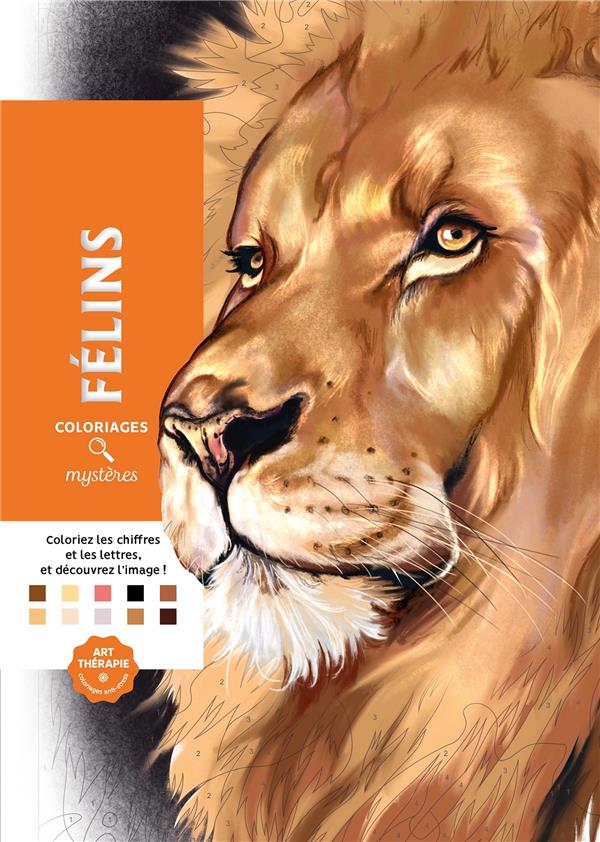 COLORIAGES MYSTERES FELINS - COLORIEZ LES CHIFFRES ET LES LETTRES, ET DECOUVREZ L IMAGE !