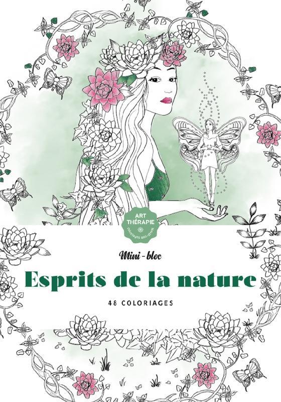 MINI-BLOC D'ART-THERAPIE ESPRITS DE LA NATURE