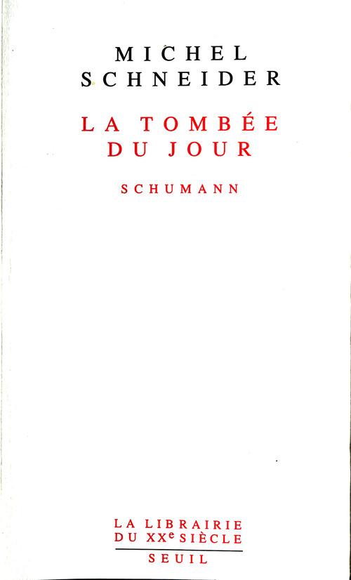 LA TOMBEE DU JOUR - SCHUMANN