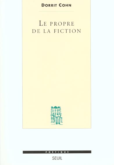 LE PROPRE DE LA FICTION