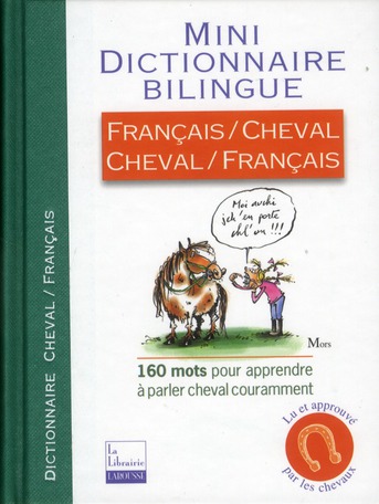 MINI-DICO FRANCAIS/CHEVAL, CHEVAL/FRANCAIS