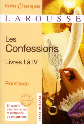 LES CONFESSIONS, LIVRE I A IV