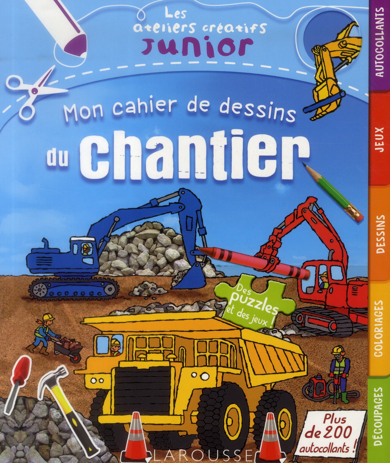 MON CAHIER DE DESSINS DU CHANTIER