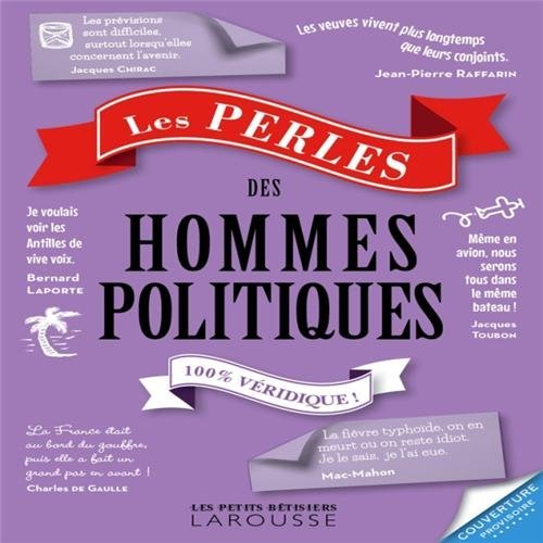 PERLES DES POLITIQUES