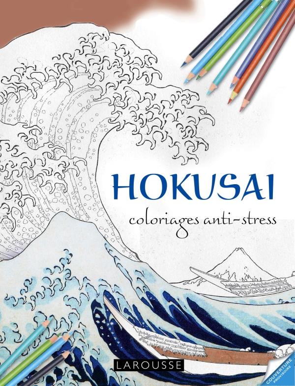HOKUSAI COLORIAGES ANTI-STRESS