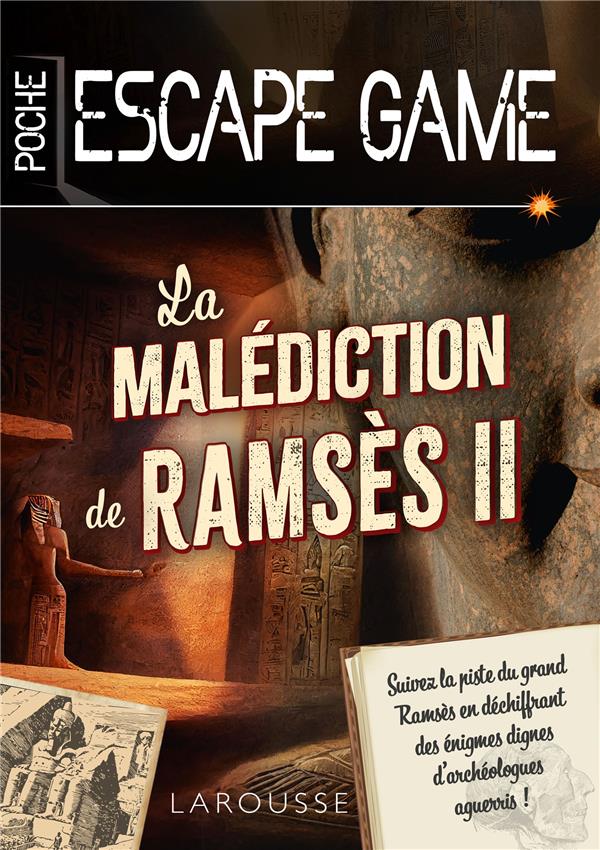 ESCAPE GAME DE POCHE LA MALEDICTION DE RAMSES II