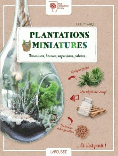 PLANTATIONS MINIATURES - TERRARIUMS, BOCAUX, SUSPENSIONS, PALETTES...