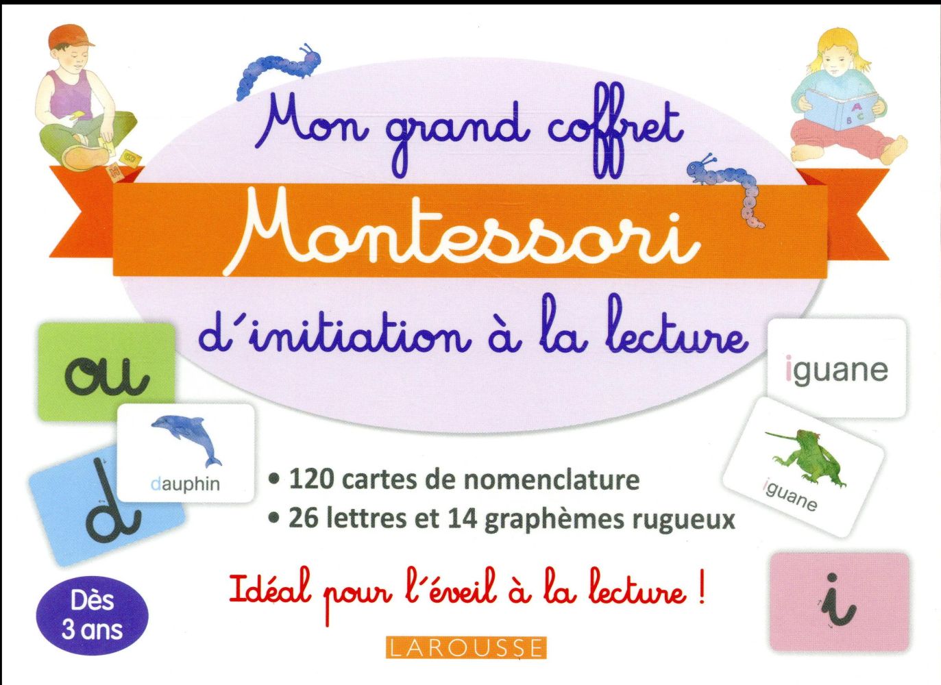 MON GRAND COFFRET MONTESSORI D'INITIATION A LA LECTURE