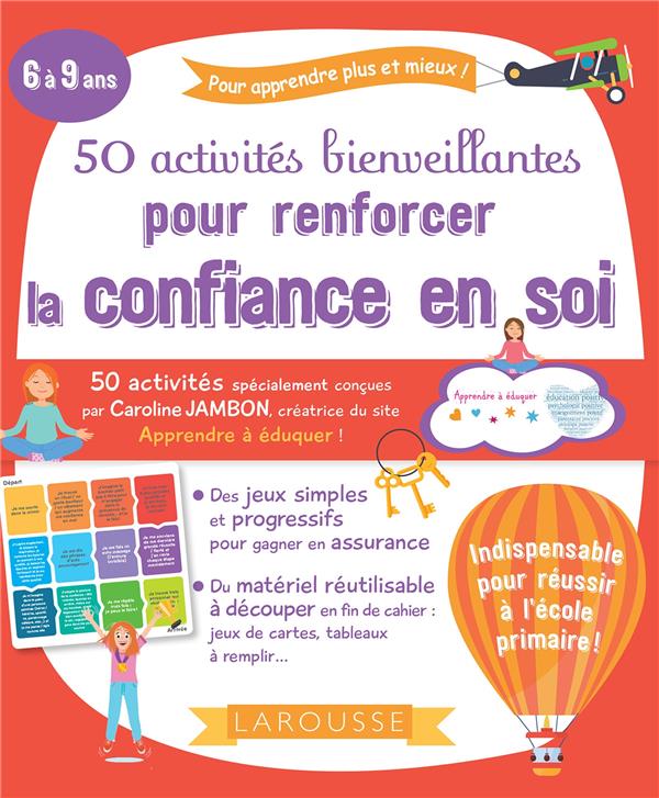 50 ACTIVITES BIENVEILLANTES POUR RENFORCER LA CONFIANCE EN SOI