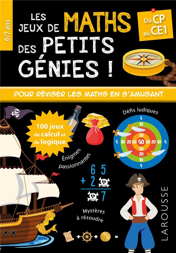 LES JEUX DE MATHS ET LOGIQUE DES PETITS GENIES CP