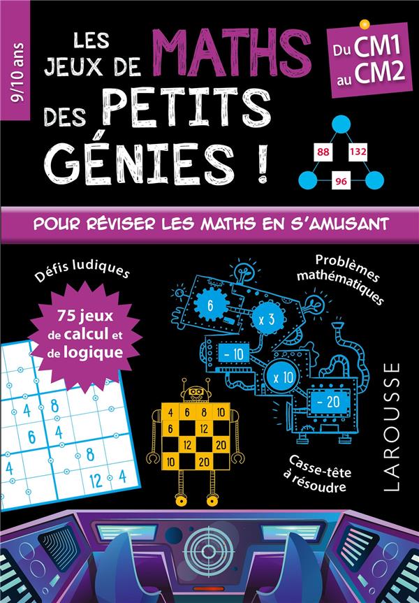 MES JEUX DE MATHS DES PETITS GENIES CM1