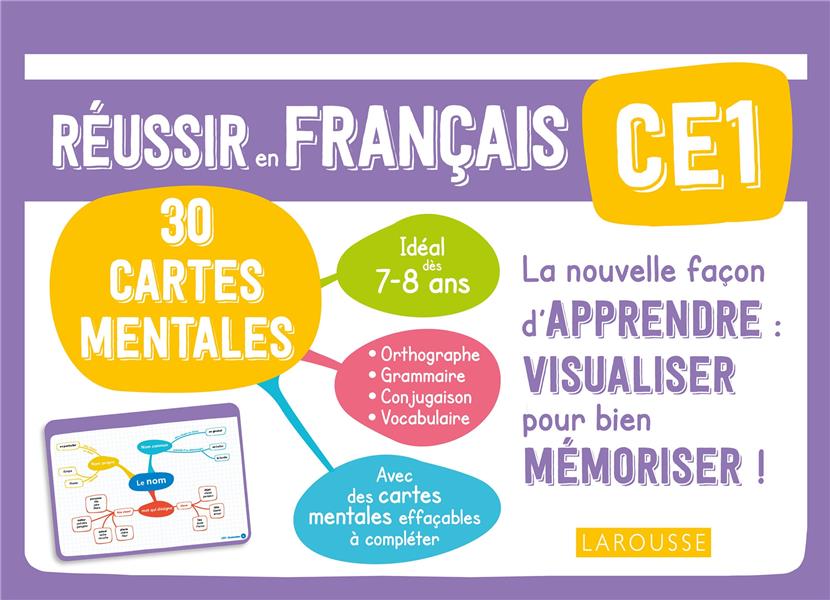 CARTES MENTALES FRANCAIS CE1