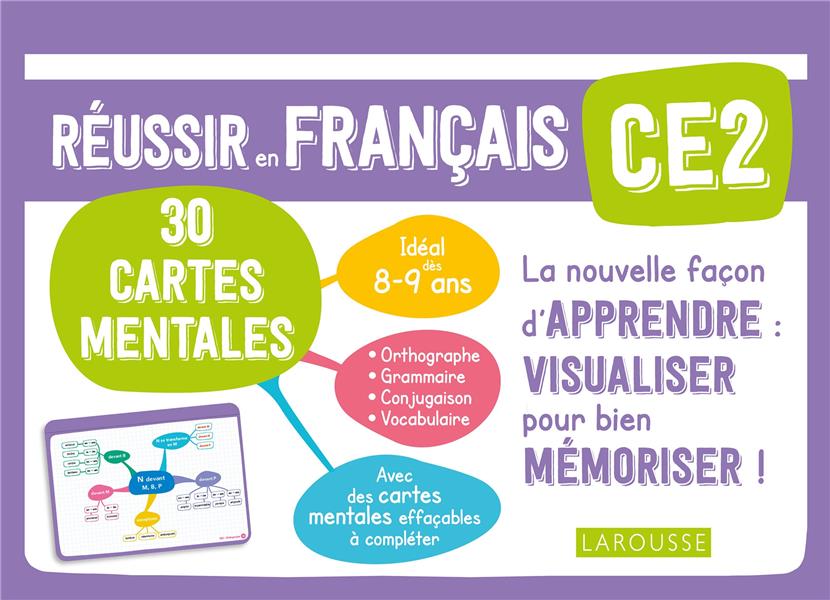 CARTES MENTALES FRANCAIS CE2